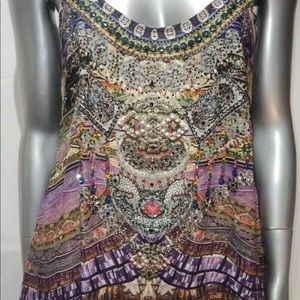 Camilla Threads That Bind Shoestring Tank.